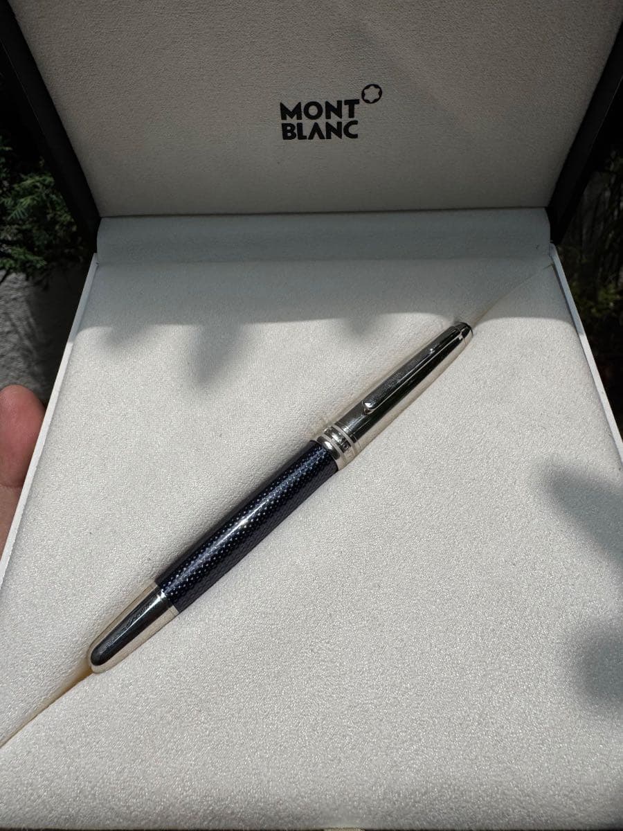 Bolígrafo Montblanc Meisterstuck Solitaire Doue Blue Hour